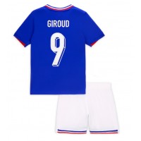 Maglie da calcio Francia Olivier Giroud #9 Prima Maglia Bambino Europei 2024 Manica Corta (+ Pantaloni corti)